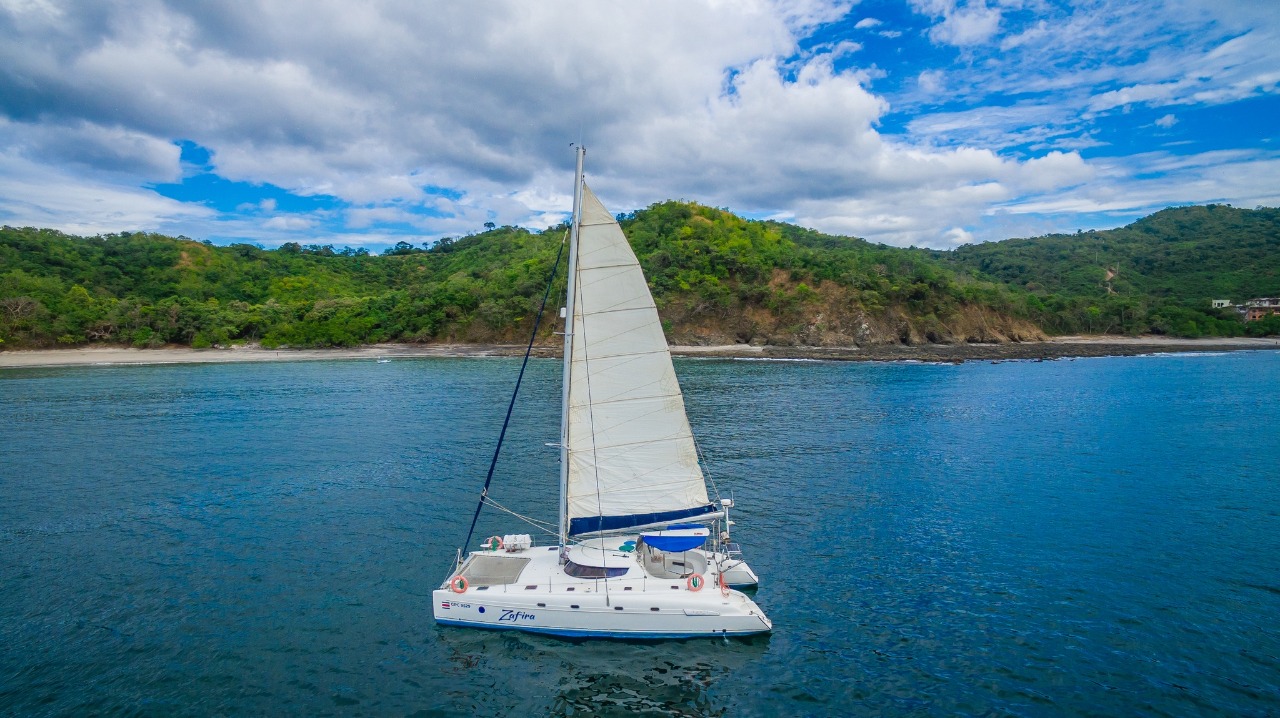 Zafira catamaran sailboat Sailing Guanacaste