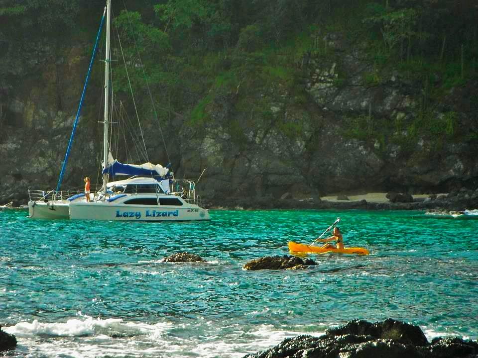 lazy lizard catamaran