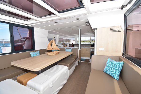 Luxury catamaran