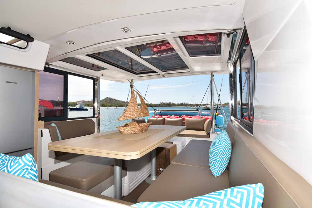 Luxury sailing catamaran