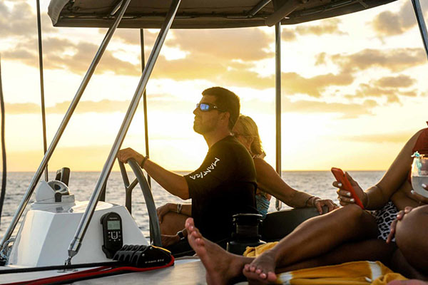 Sunset charter from Papagayo