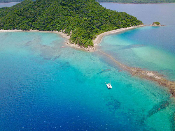 Catamaran sailboats in Guanacaste