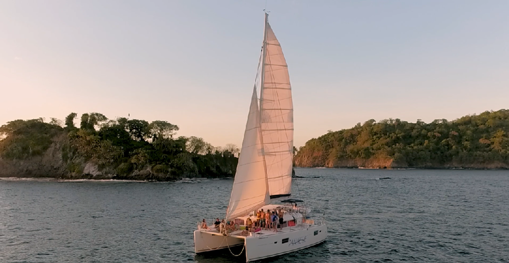 Sunset sailing