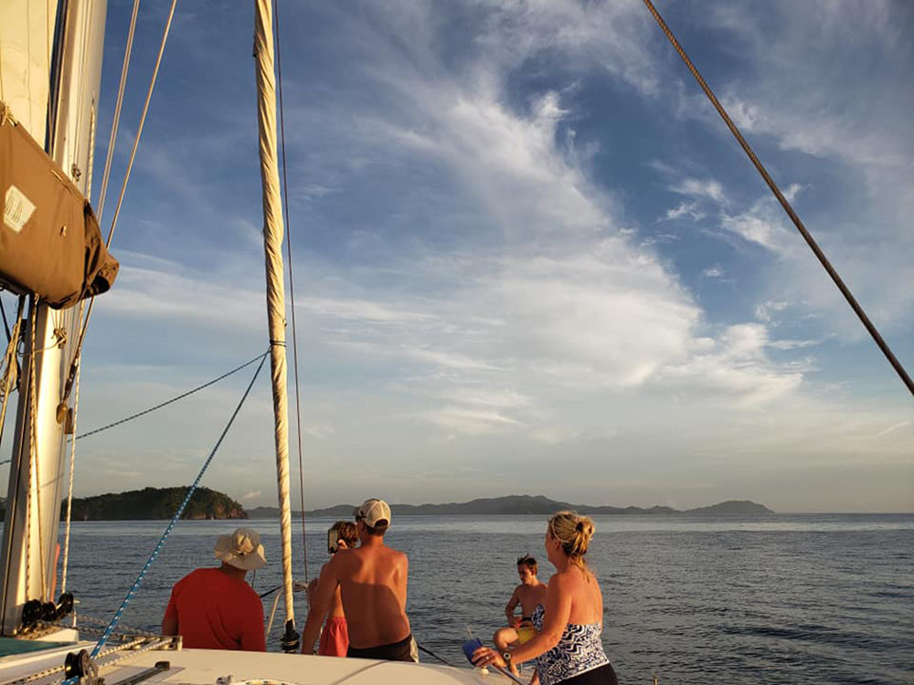 El Coco sunset sailing